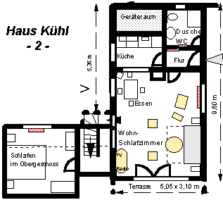 Ferienhaus Haus Kuehl 2 - St. Peter-Ording - ideale Basis fuer Kuren im Kurmittelhaus, Strandsegler und Surfer